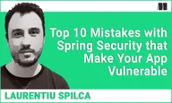Top 10 mistakes with Spring Security that make your app vulnerable