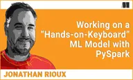 Working on a "hands-on-keyboard" ML model with PySpark