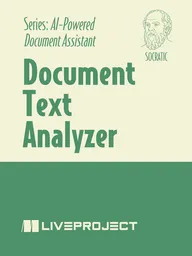Document Text Analyzer, Socratic