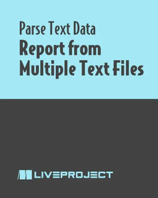 Report from Multiple Text Files
