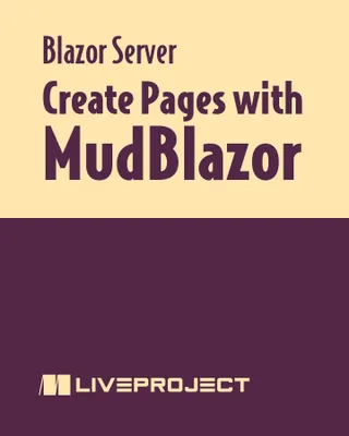 Create Pages with MudBlazor
