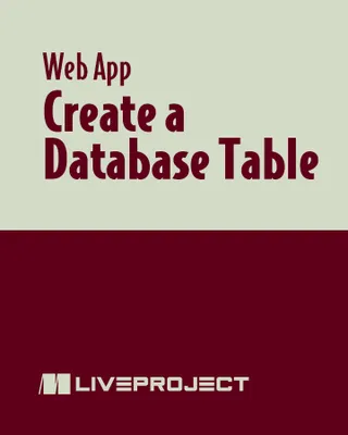 Create a Database Table